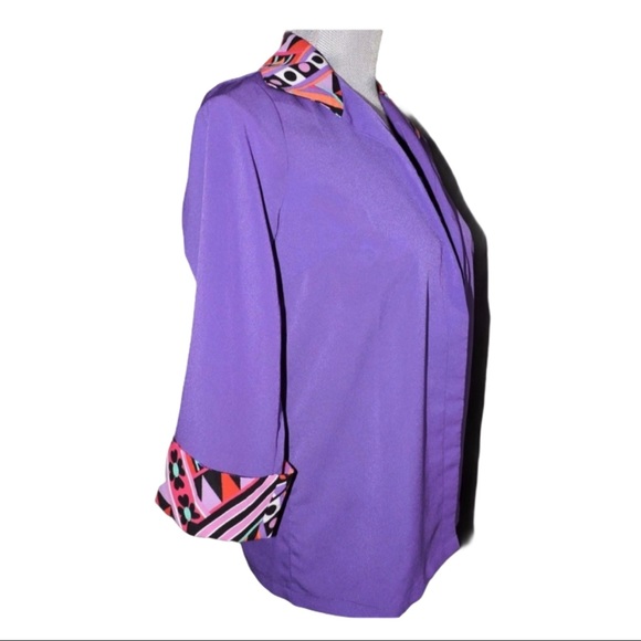 Bob Mackie Twinset Jacket & Tank Top Shirt XXS - Picture 3 of 10